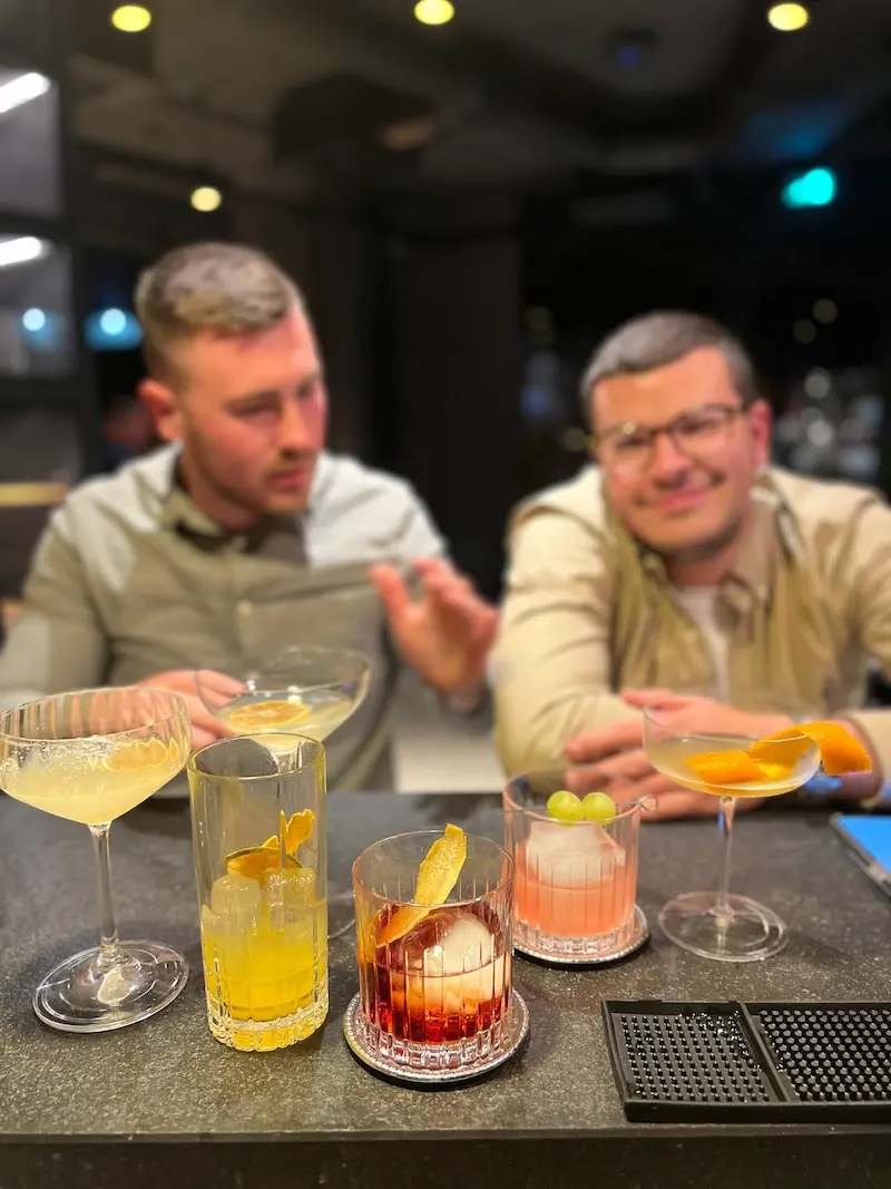 Mixology demonstration