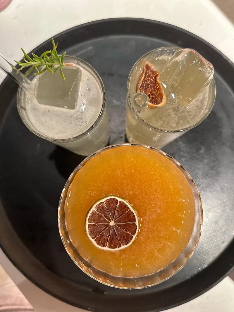 Guest enjoying cocktail experience